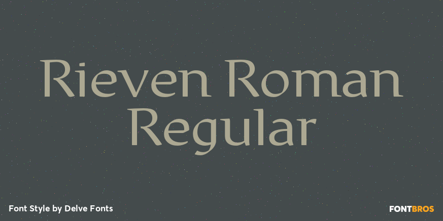 Rieven Roman Regular Poster