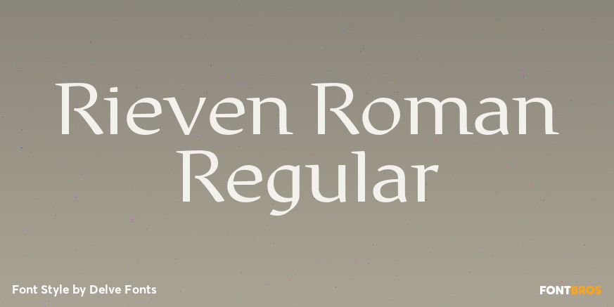 Rieven Roman Regular Poster