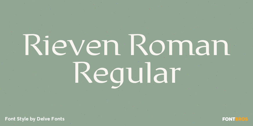 Rieven Roman Regular Poster