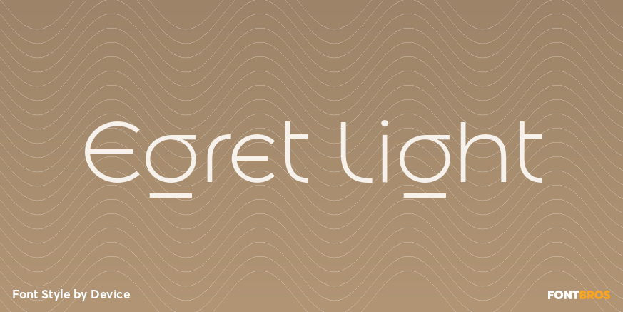 Egret Light Poster