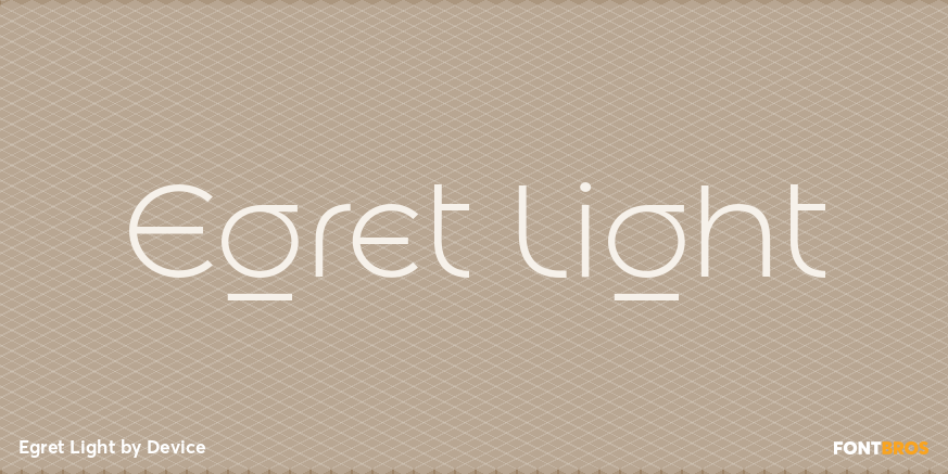 Egret Light Poster