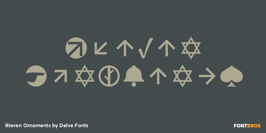 Rieven Ornaments Poster