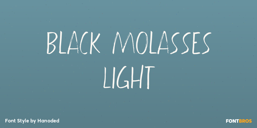 Black Molasses Light Poster
