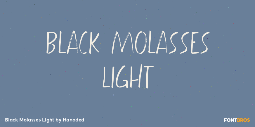 Black Molasses Light Poster
