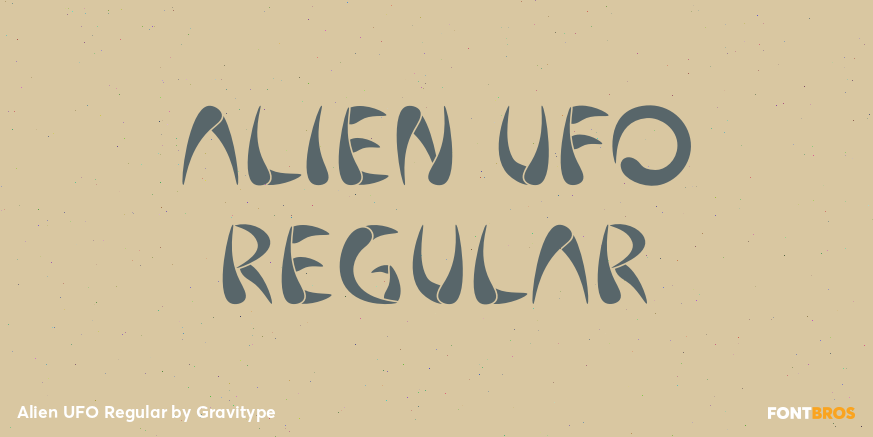 Alien UFO Regular Poster