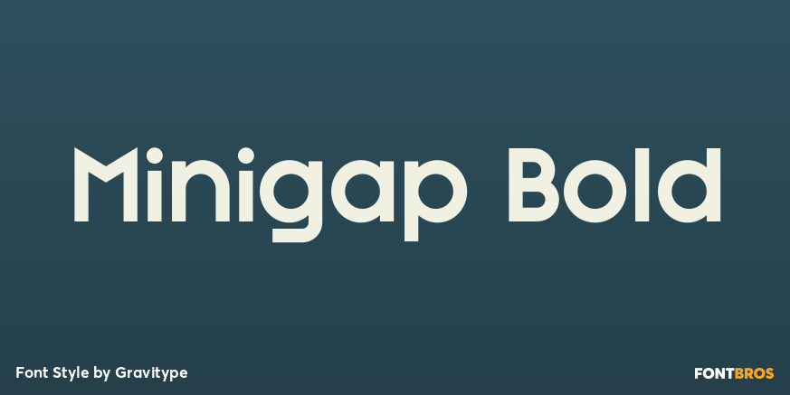 Minigap Bold Poster