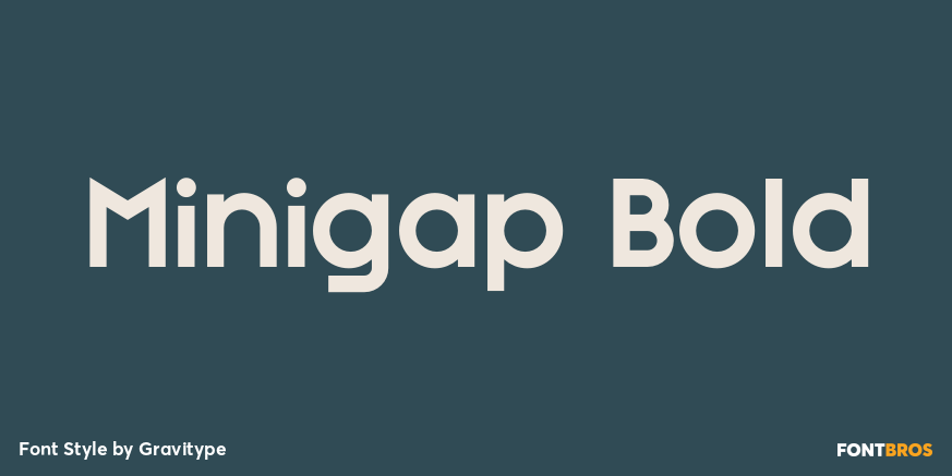 Minigap Bold Poster