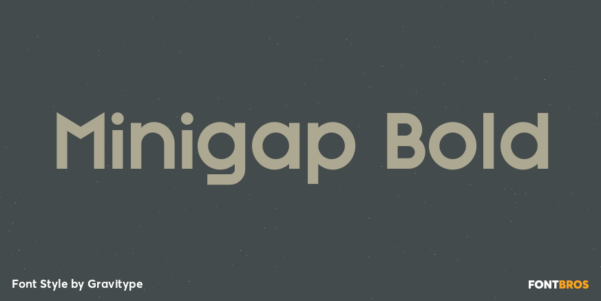 Minigap Bold Poster