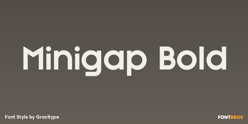 Minigap Bold Poster