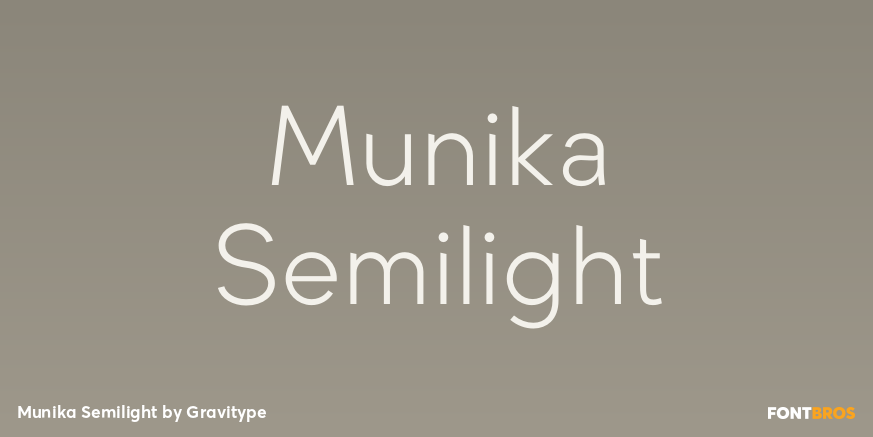 Munika Semilight Poster