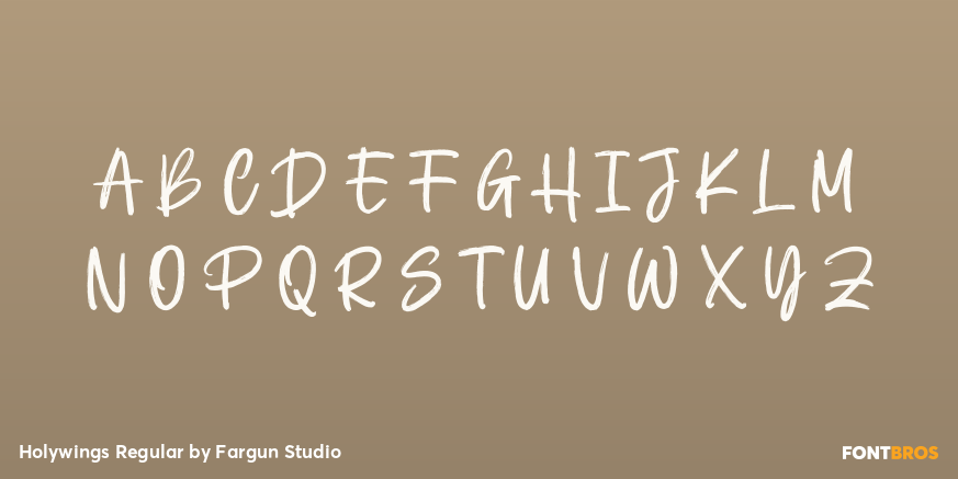 Holywings Regular Font Poster #2