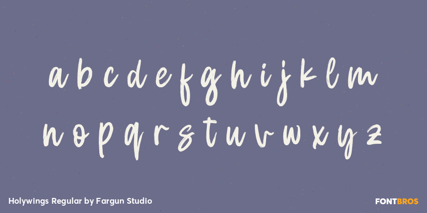 Holywings Regular Font Poster #3