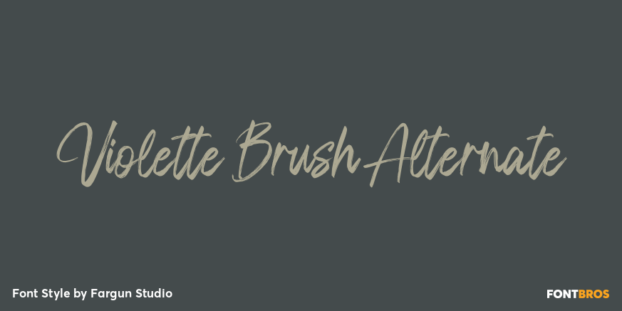 Violette Brush Alternate Poster