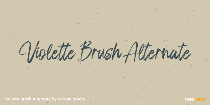Violette Brush Alternate Poster