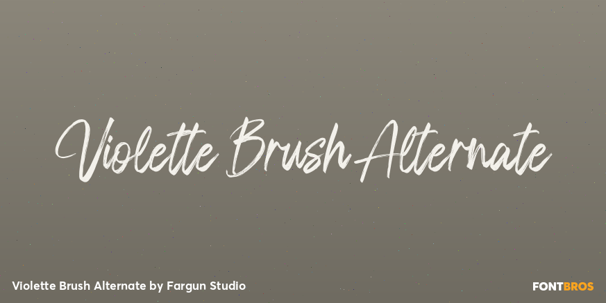 Violette Brush Alternate Poster