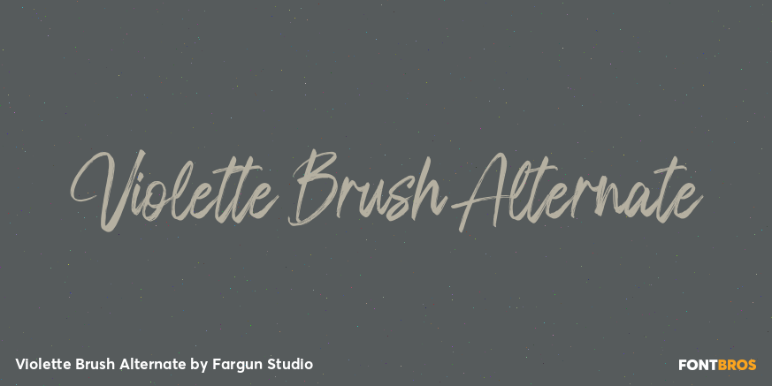 Violette Brush Alternate Poster