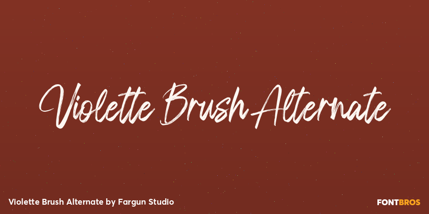 Violette Brush Alternate Poster