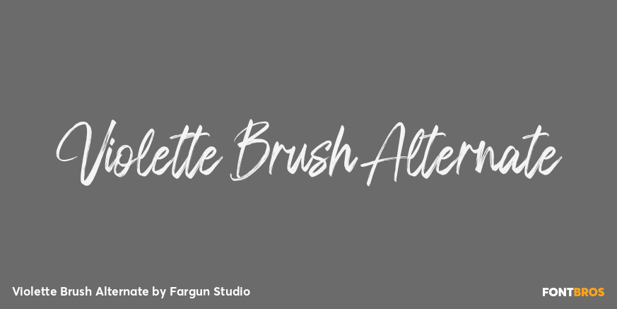 Violette Brush Alternate Poster