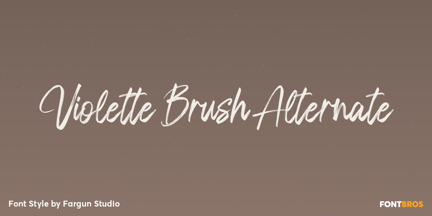 Violette Brush Alternate Poster