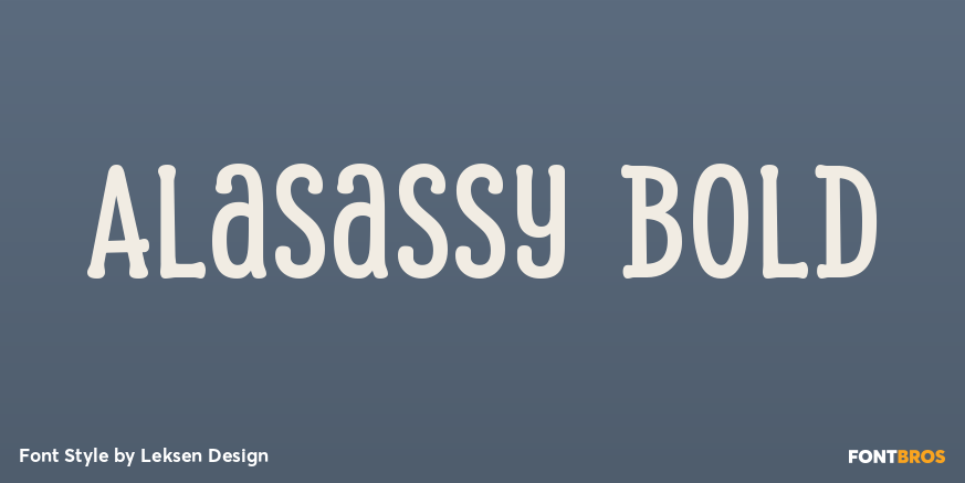 Alasassy Bold Poster