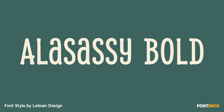 Alasassy Bold Poster