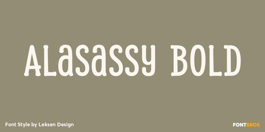 Alasassy Bold Poster