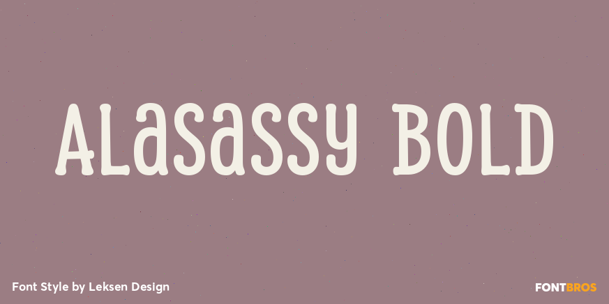 Alasassy Bold Poster