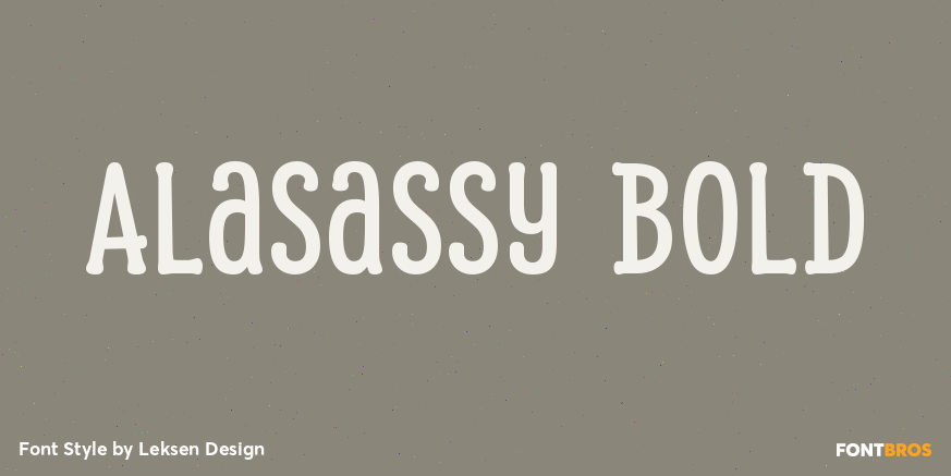Alasassy Bold Poster