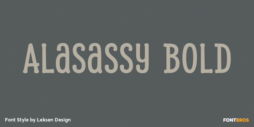 Alasassy Bold Poster