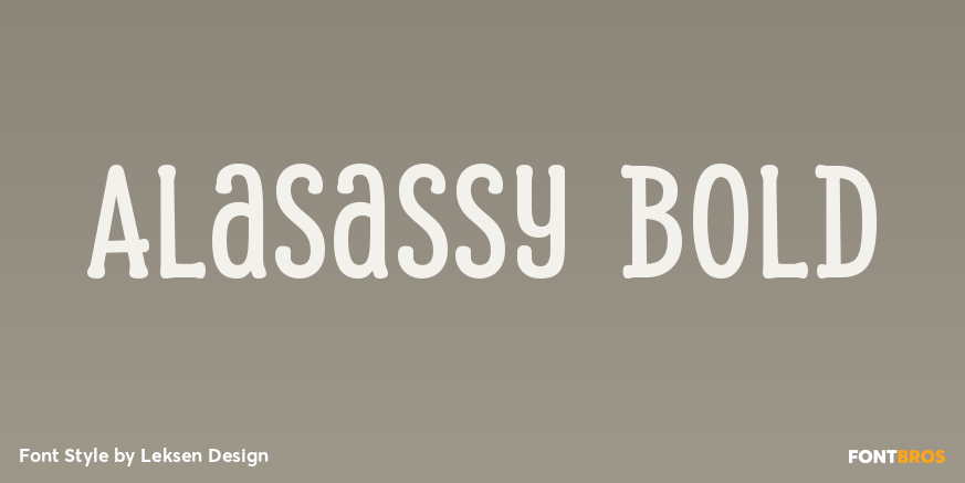 Alasassy Bold Poster