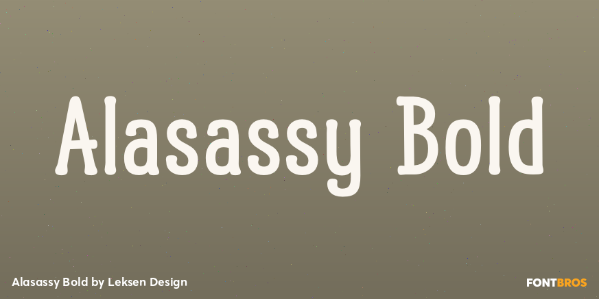 Alasassy Bold Poster