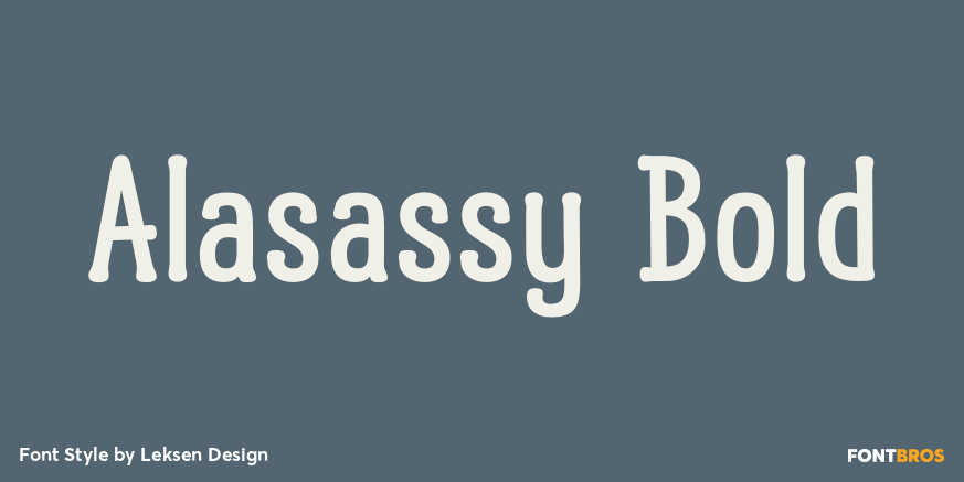 Alasassy Bold Poster