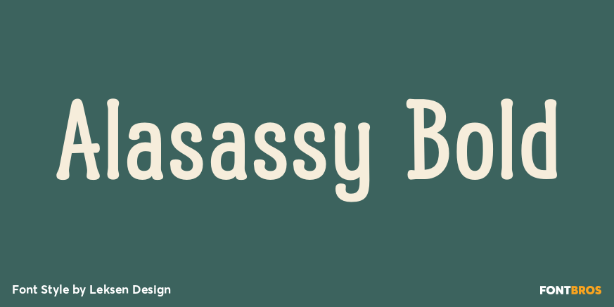 Alasassy Bold Poster