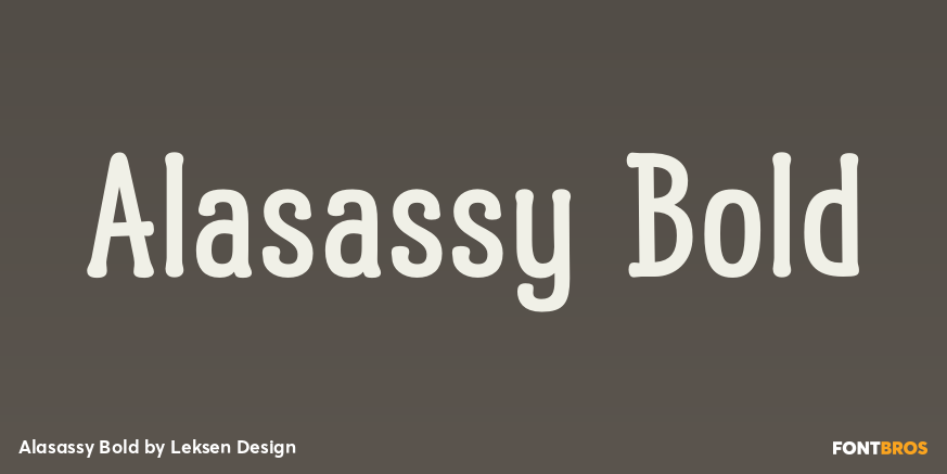 Alasassy Bold Poster