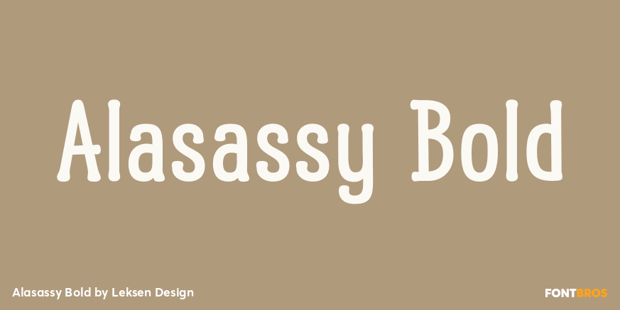Alasassy Bold Poster