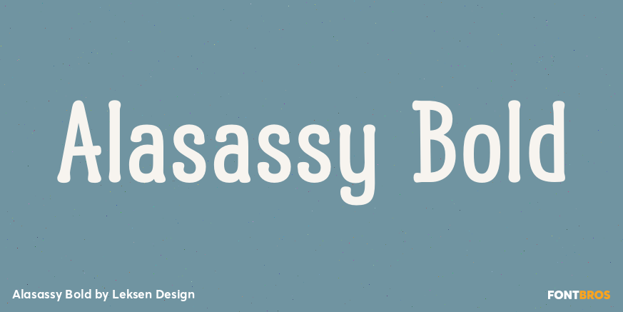 Alasassy Bold Poster