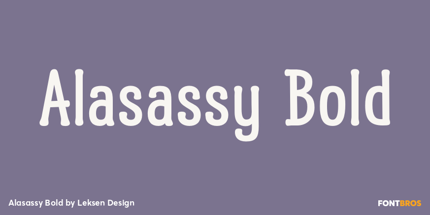 Alasassy Bold Poster
