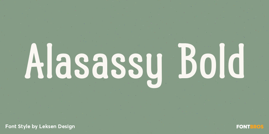 Alasassy Bold Poster