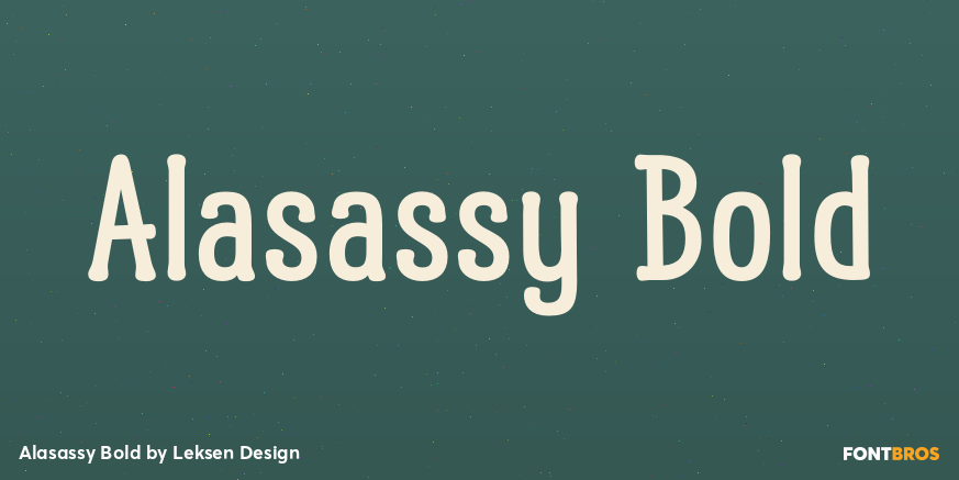 Alasassy Bold Poster
