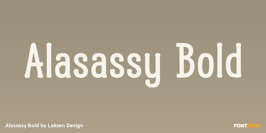Alasassy Bold Poster