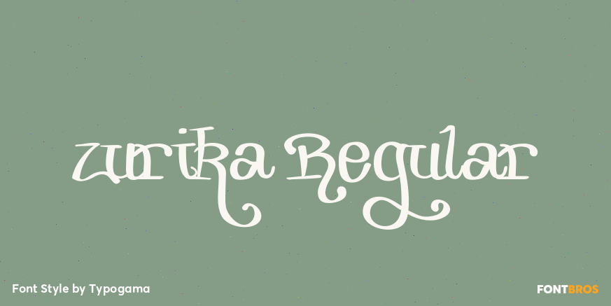 Zurika Regular Poster