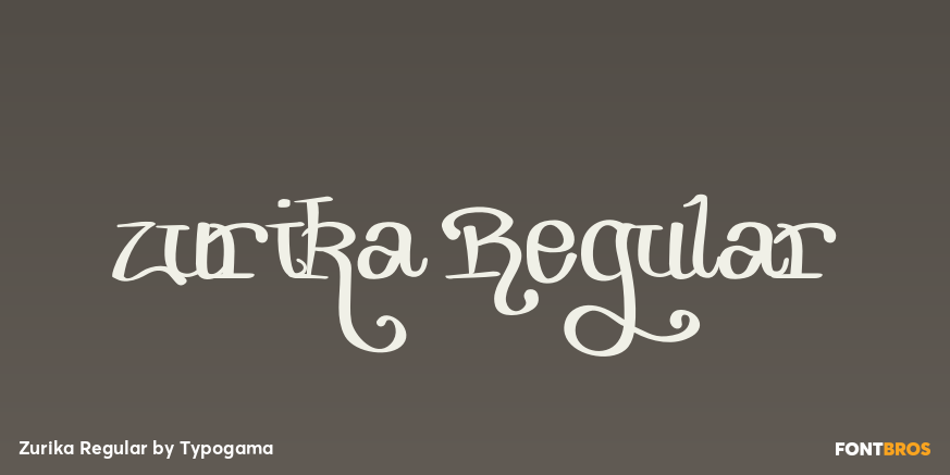 Zurika Regular Poster