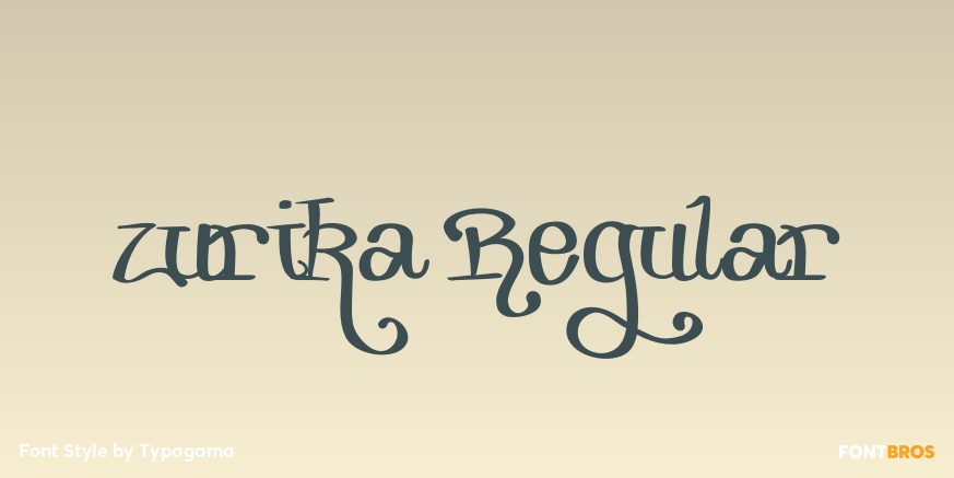 Zurika Regular Poster