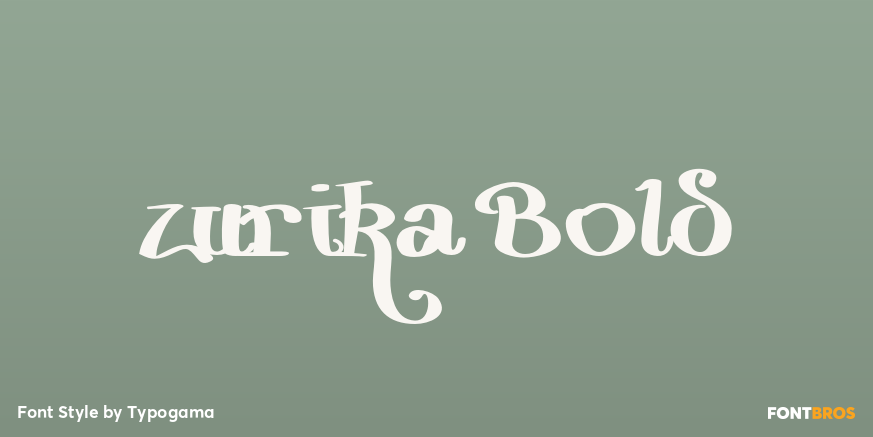 Zurika Bold Poster