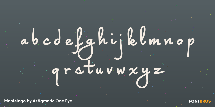 Montelago Font Poster #1