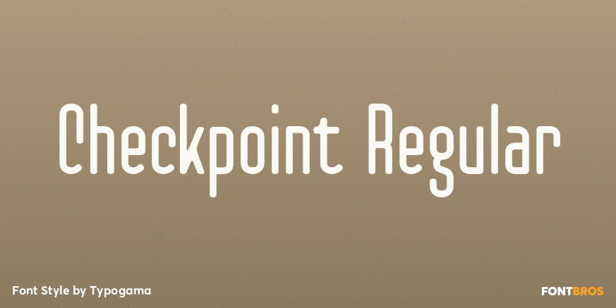Checkpoint Regular Poster