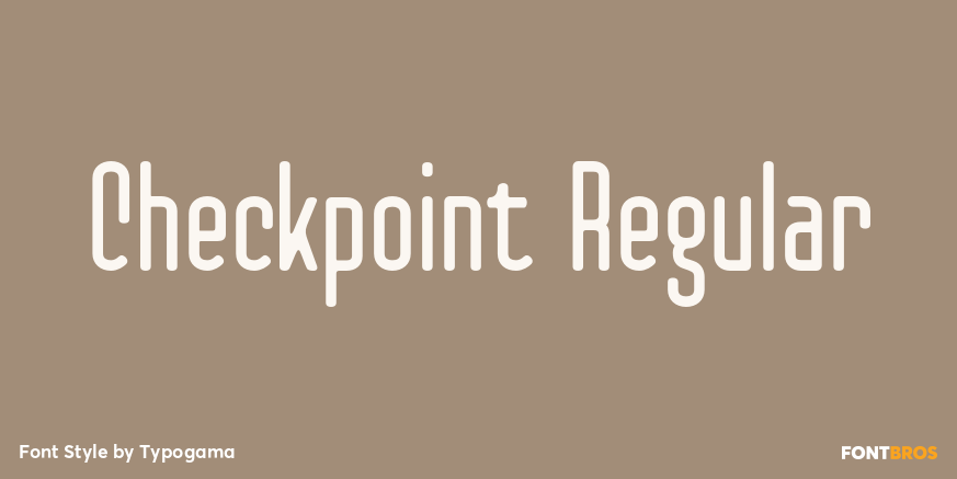 Checkpoint Regular Poster