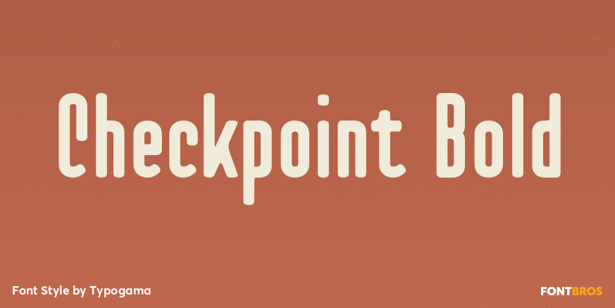 Checkpoint Bold Poster