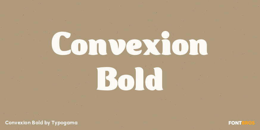 Convexion Bold Poster