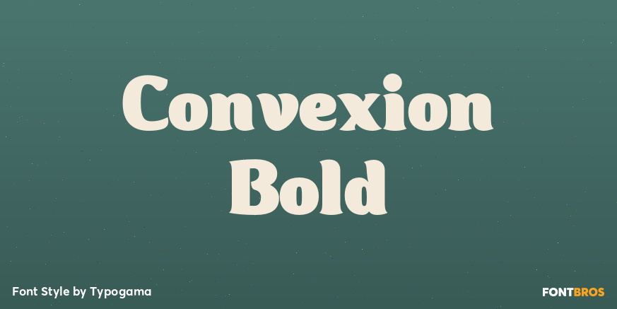 Convexion Bold Poster